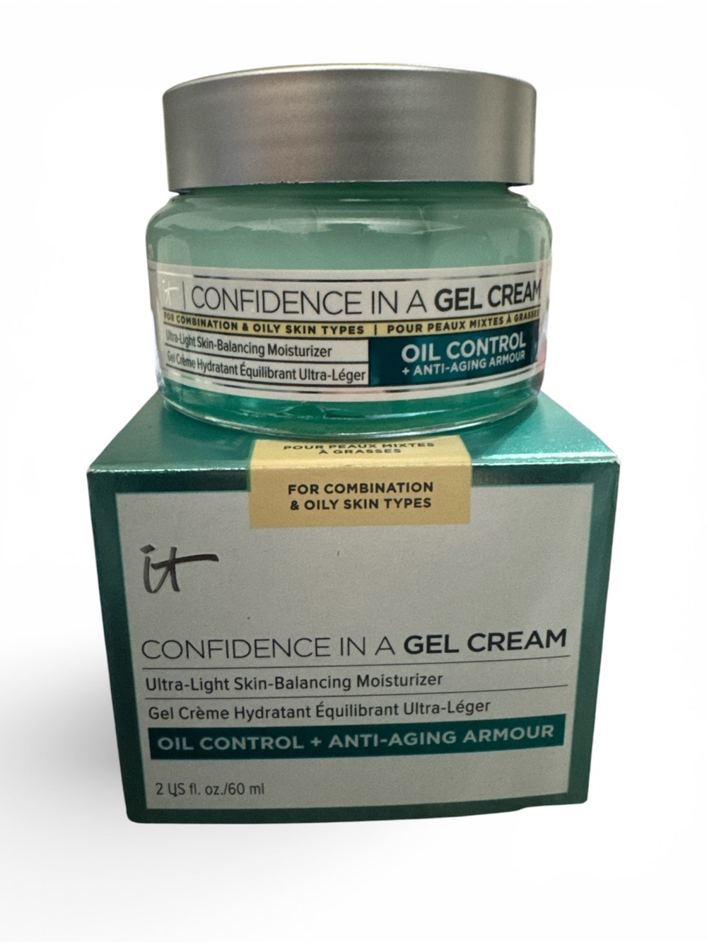 it Confidence In A Gel Cream Oil control NIB